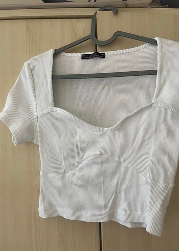 Beyaz Keten Fitted Kadın Bluz - Görsel 2