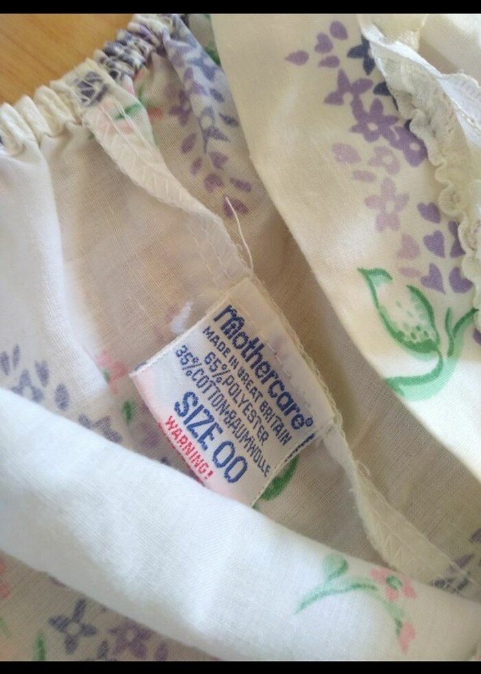 36 38 40 beden uyumlu. mothercare lohusa geceliği. emzirmede kol - Görsel 2