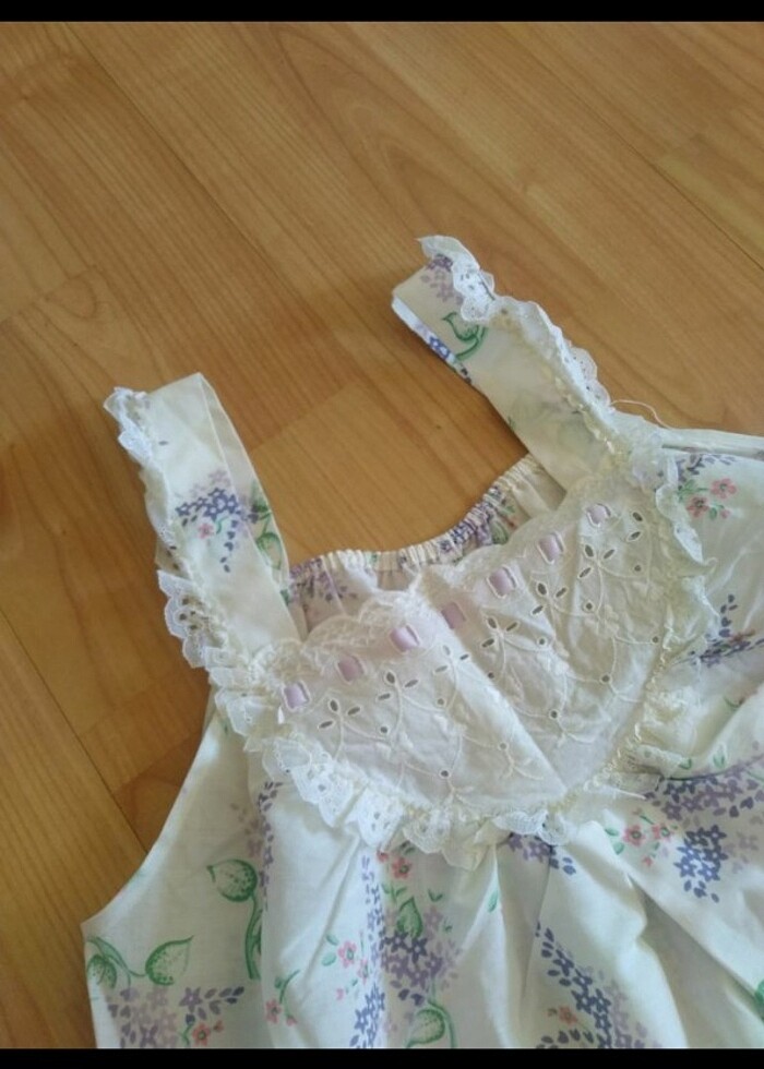 36 38 40 beden uyumlu. mothercare lohusa geceliği. emzirmede kol - Görsel 4