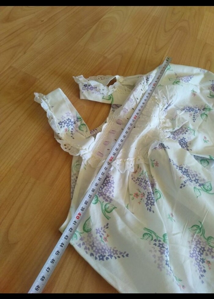 36 38 40 beden uyumlu. mothercare lohusa geceliği. emzirmede kol - Görsel 5