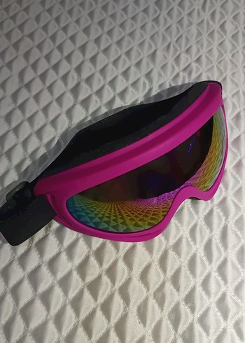 Mavi Bağcıklı Kayak Gözlüğü - Görsel 9