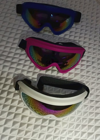 Mavi Bağcıklı Kayak Gözlüğü - Görsel 12