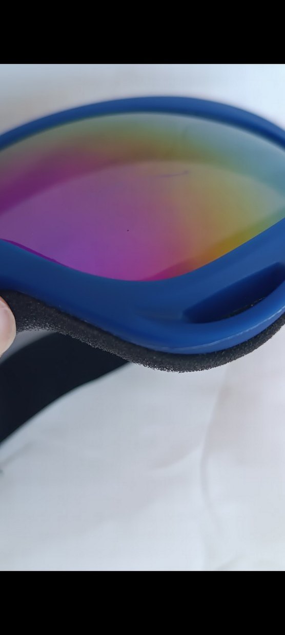 Mavi Bağcıklı Kayak Gözlüğü - Görsel 3