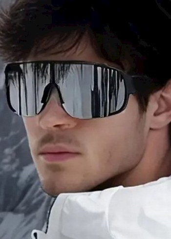 sporcu gözlüğü, aynalı güneş gözlüğü. unisex model gözlüktür. - Görsel 4