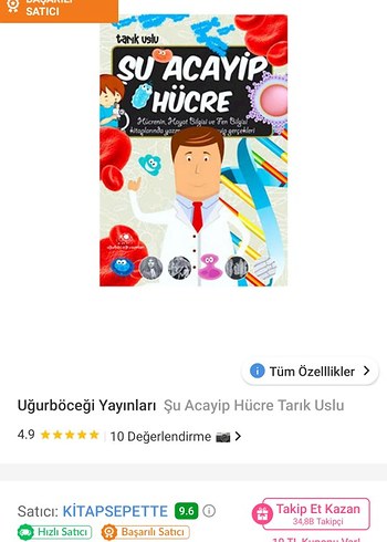 Şu Acayip Hücre ve Kuşlar Çocuk Kitapları - Görsel 2
