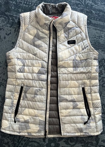 Gri Fermuarlı Erkek Spor Yelek