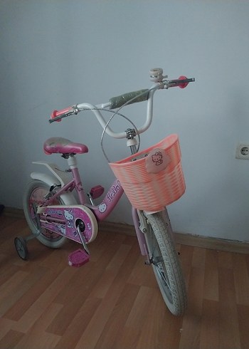 Pembe Çocuk Üç Tekerlekli Bisiklet