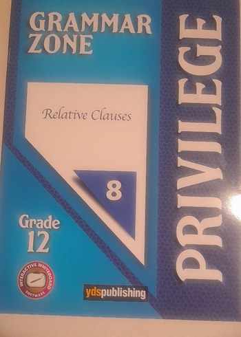 Grade 12 Grammar Zone Relative Clauses Kitabı