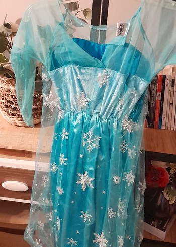 6 Yaş Beden Frozen Elsa kostüm