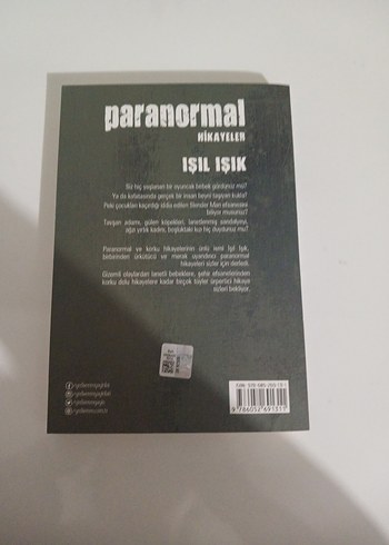 Işıl Işık Paranormal Hikayeler Kitabı - Görsel 2
