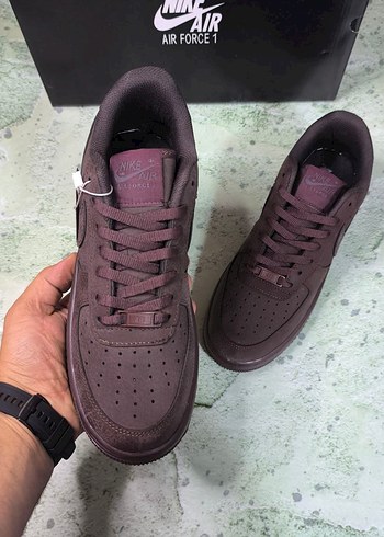 44 Beden bordo Renk NİKE AİR FORCE SPOR AYAKKABI