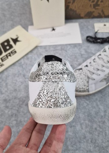 37 Beden beyaz Renk GOLDEN GOOSE DELUXE SPOR AYAKKABI