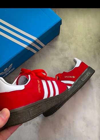 Adidas Kadın Kırmızı Adidas Spezial Sneakers