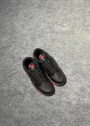 42 Beden siyah Renk NIKE DUNK LOW SPOR AYAKKABI