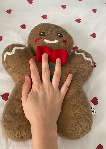 Diğer Kahverengi Peluş Zencefilli Kurabiye Oyuncak