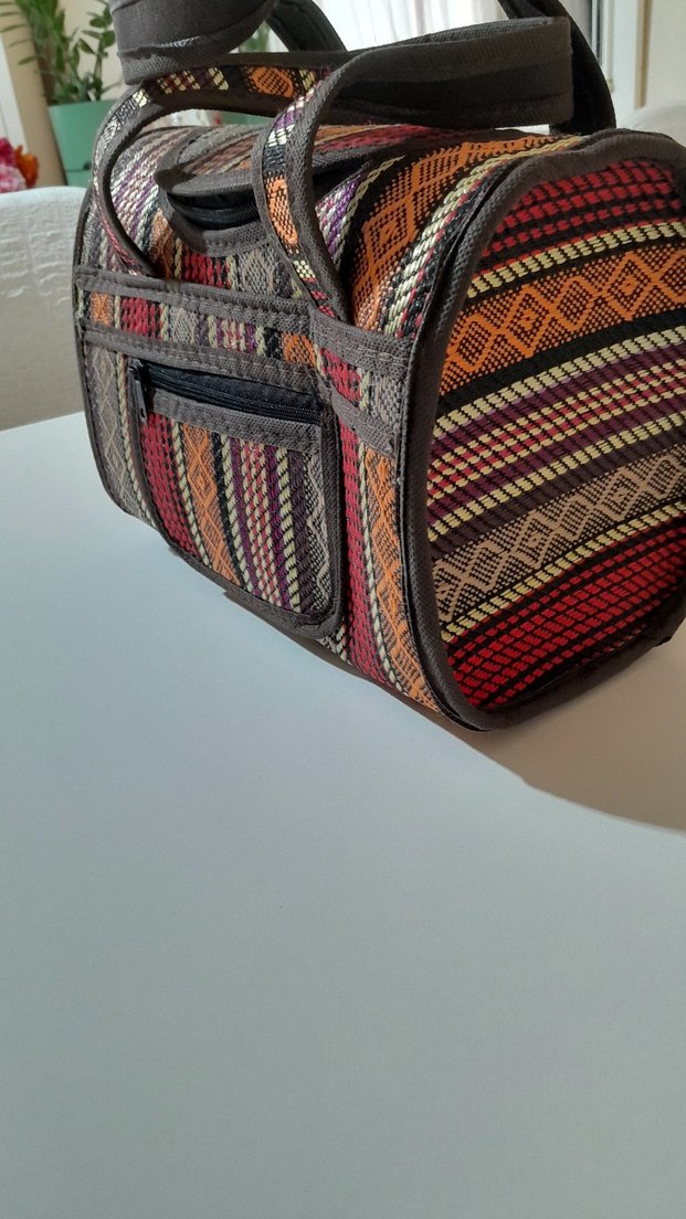 Desenli Çok Renkli Yoga Kayışı - Görsel 3