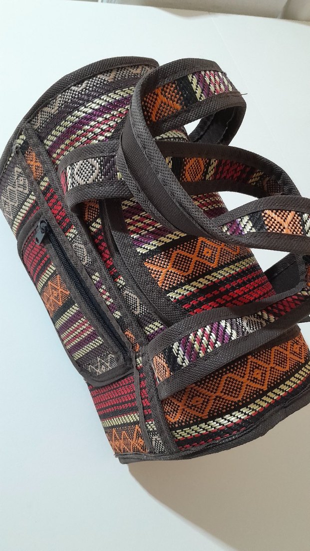 Desenli Çok Renkli Yoga Kayışı - Görsel 2