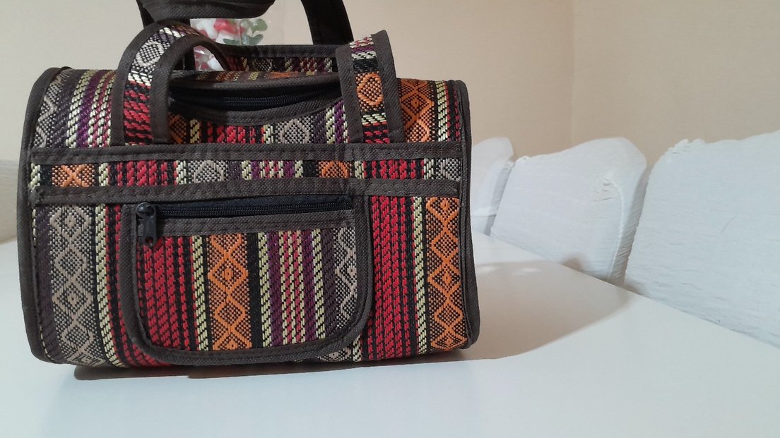 Desenli Çok Renkli Yoga Kayışı - Görsel 4