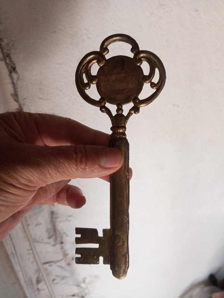 Renkli Vintage Anahtar Şeklinde Termometre - Görsel 2