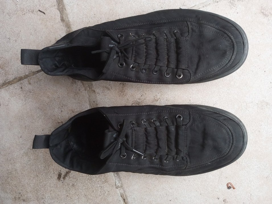 Siyah Guja men marka süper kalite ayakkabı Erkek Ayakkabı Bağcığ - Görsel 3