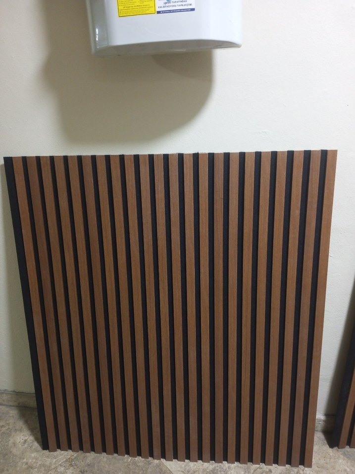 Siyh renk klın bez üzerineMeşe ağcındn yapılmı dekorsyon mükemel - Görsel 3