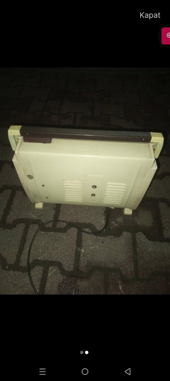 İhlas marka Bej Renkli Elektrikli Isıtıcı - Görsel 2