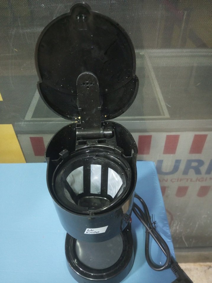 Mrknife marka Siyah Kahve Makinesi - Görsel 2