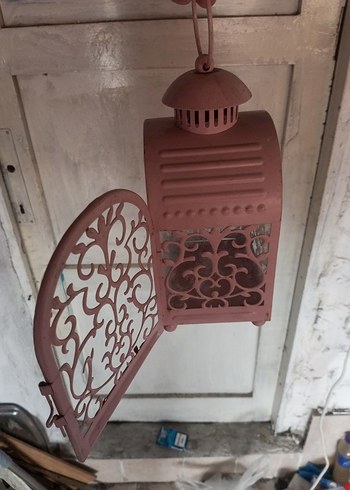 Pembe Metal Desenli Mumluk - Görsel 3