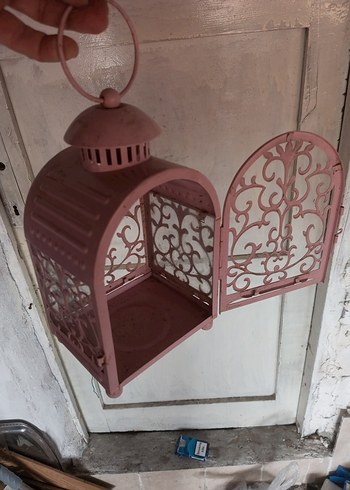 Pembe Metal Desenli Mumluk - Görsel 4