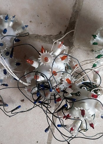 Çok Renkli Işık Zinciri Lambası arızalı işine yarayan değerlendi - Görsel 3