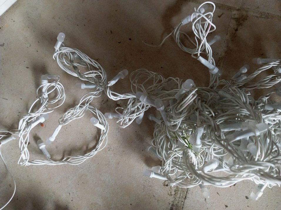 Çok Renkli Işık Zinciri Lambası arızalı işine yarayan değerlendi - Görsel 2