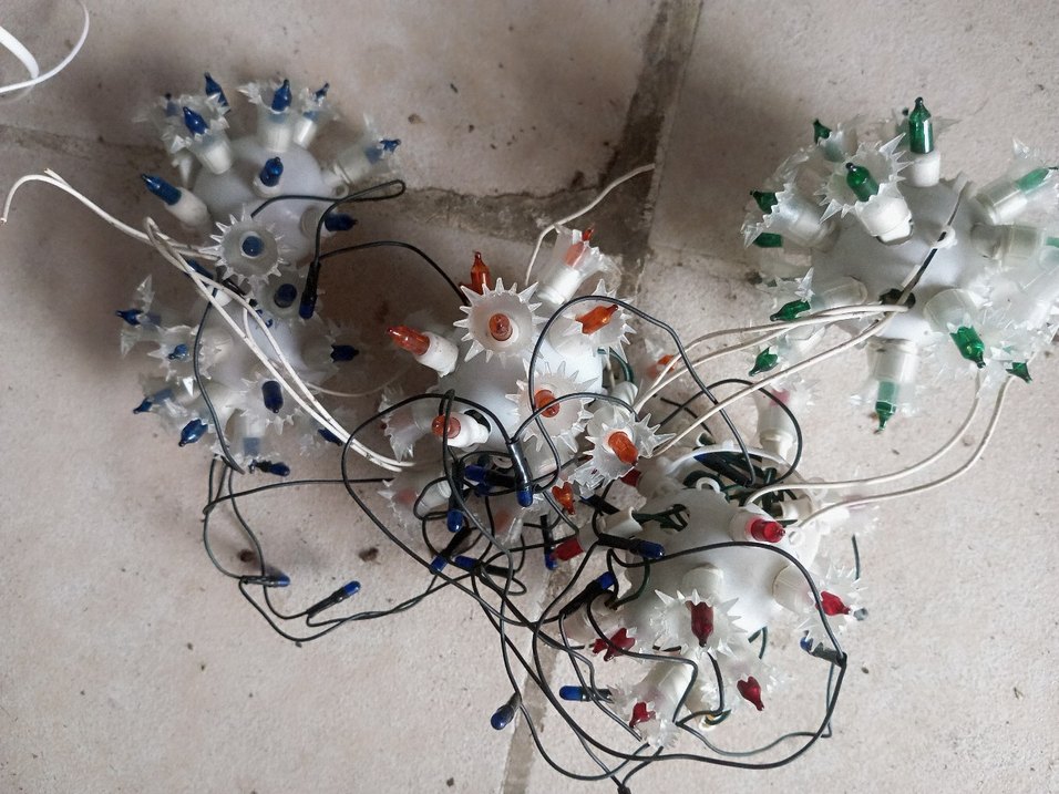 Çok Renkli Işık Zinciri Lambası arızalı işine yarayan değerlendi - Görsel 3