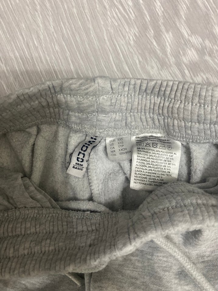 Gri Salaş Kadın Keten Eşofman - Görsel 3