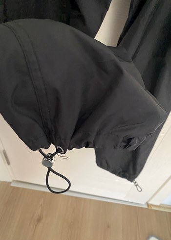 berskha siyah paraşüt kumaş kargo pantalon - Görsel 6