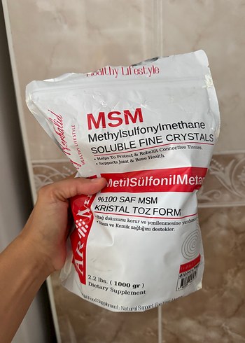 MSM Metilsülfonilmetan Tozu 1000 gr