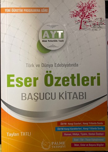 AYT Eser Özetleri ve geometri el kitabı