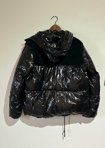 Network Siyah Parlak Mont - Görsel 4