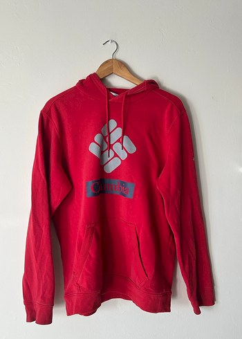 Columbia Kırmızı Kapüşonlu Sweatshirt - Görsel 2