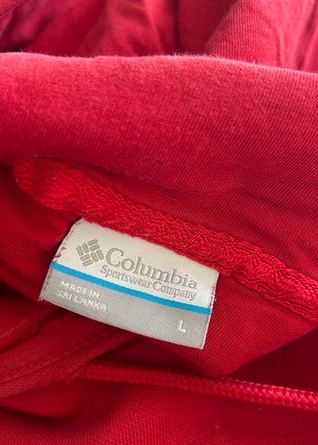 Columbia Kırmızı Kapüşonlu Sweatshirt - Görsel 6