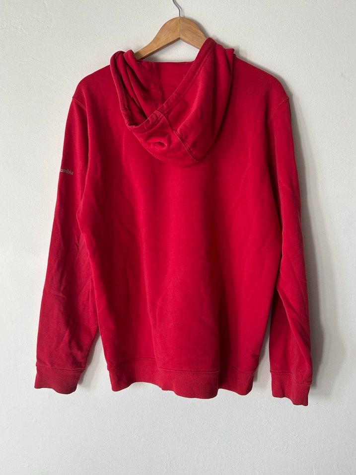 Columbia Kırmızı Kapüşonlu Sweatshirt - Görsel 4