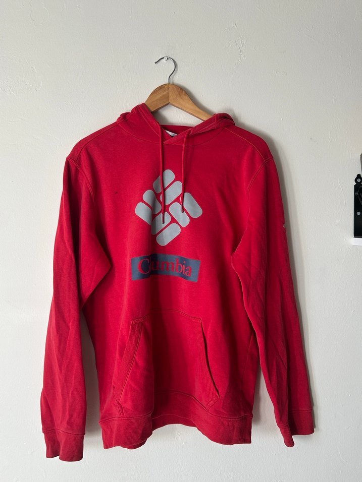Columbia Kırmızı Kapüşonlu Sweatshirt - Görsel 2