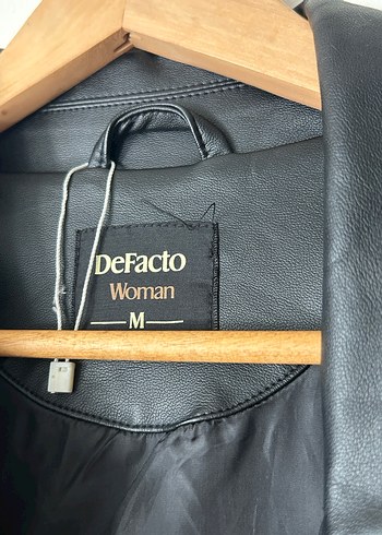Defacto Deri Kadın Ceket - Görsel 3