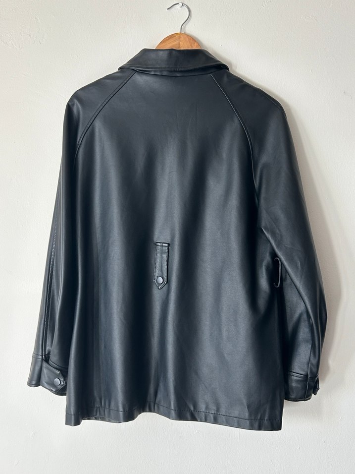 Defacto Deri Kadın Ceket - Görsel 2