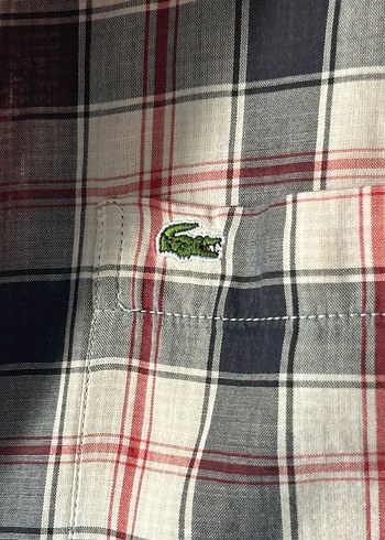 Lacoste Ekoseli Erkek Gömlek - Görsel 2