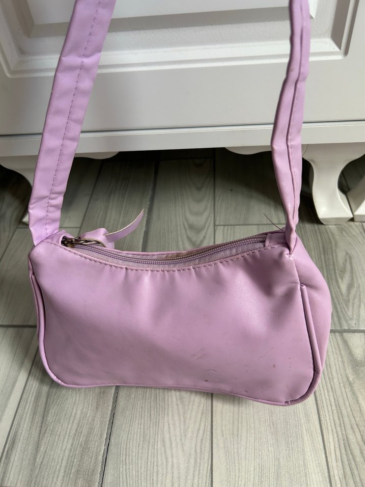 Pastel Mor Kadın Omuz Çantası - Görsel 2