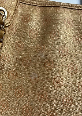 Vakko Altın Rengi Kadın Çanta - Görsel 5