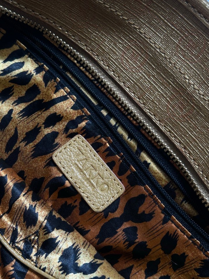 Vakko Altın Rengi Kadın Çanta - Görsel 4