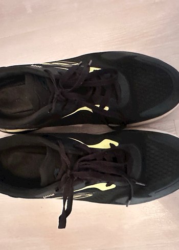 Siyah Erkek Spor Ayakkabı Bağcıkları - Görsel 3