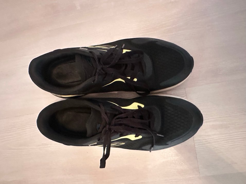 Siyah Erkek Spor Ayakkabı Bağcıkları - Görsel 3