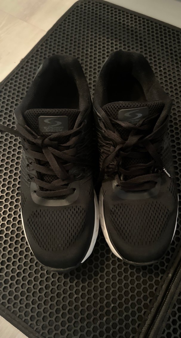 Siyah Bağcıklı Stiletto Topuklu Kadın Spor Ayakkabı - Görsel 2